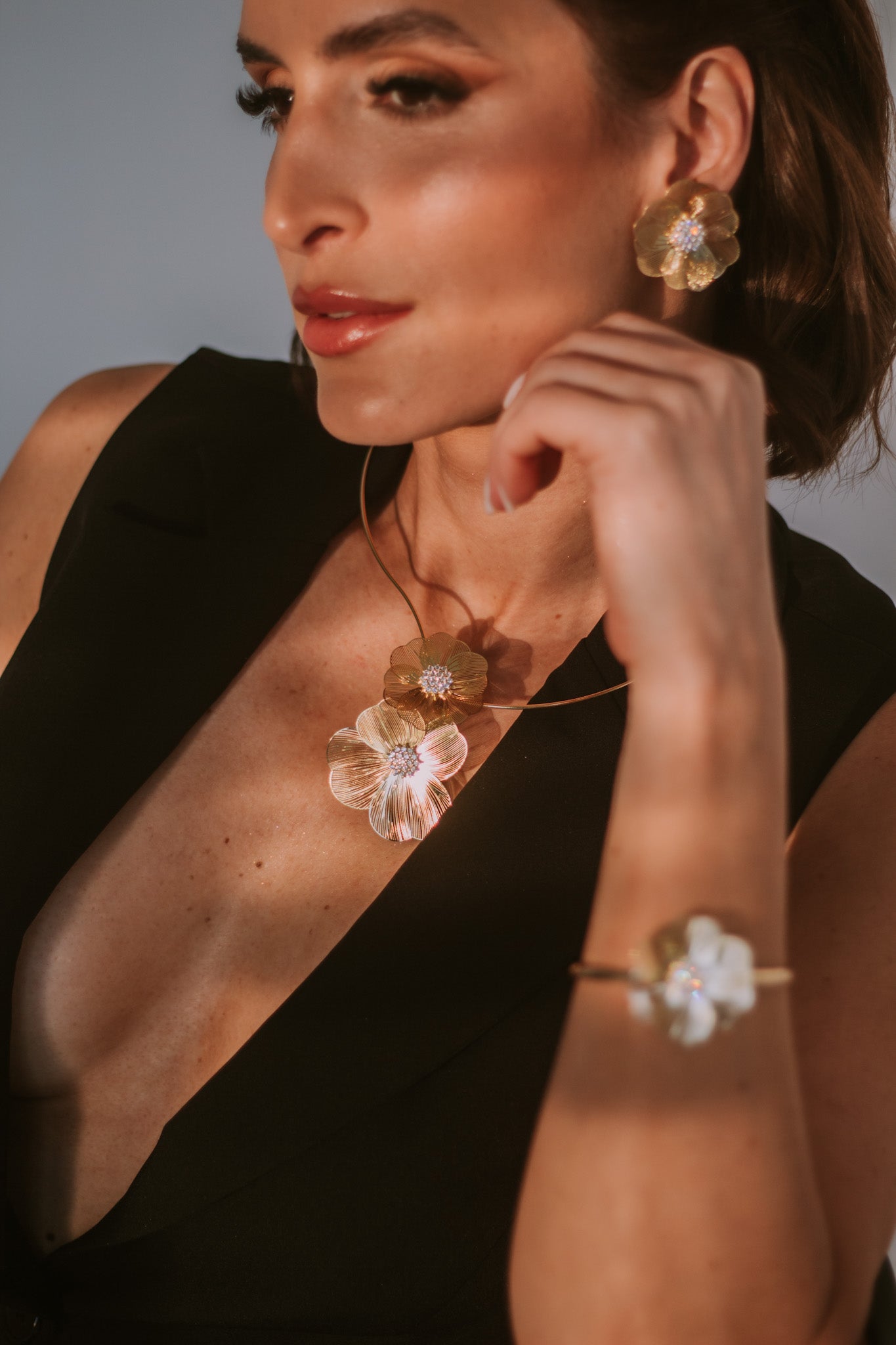 Bracelete Floral Grande