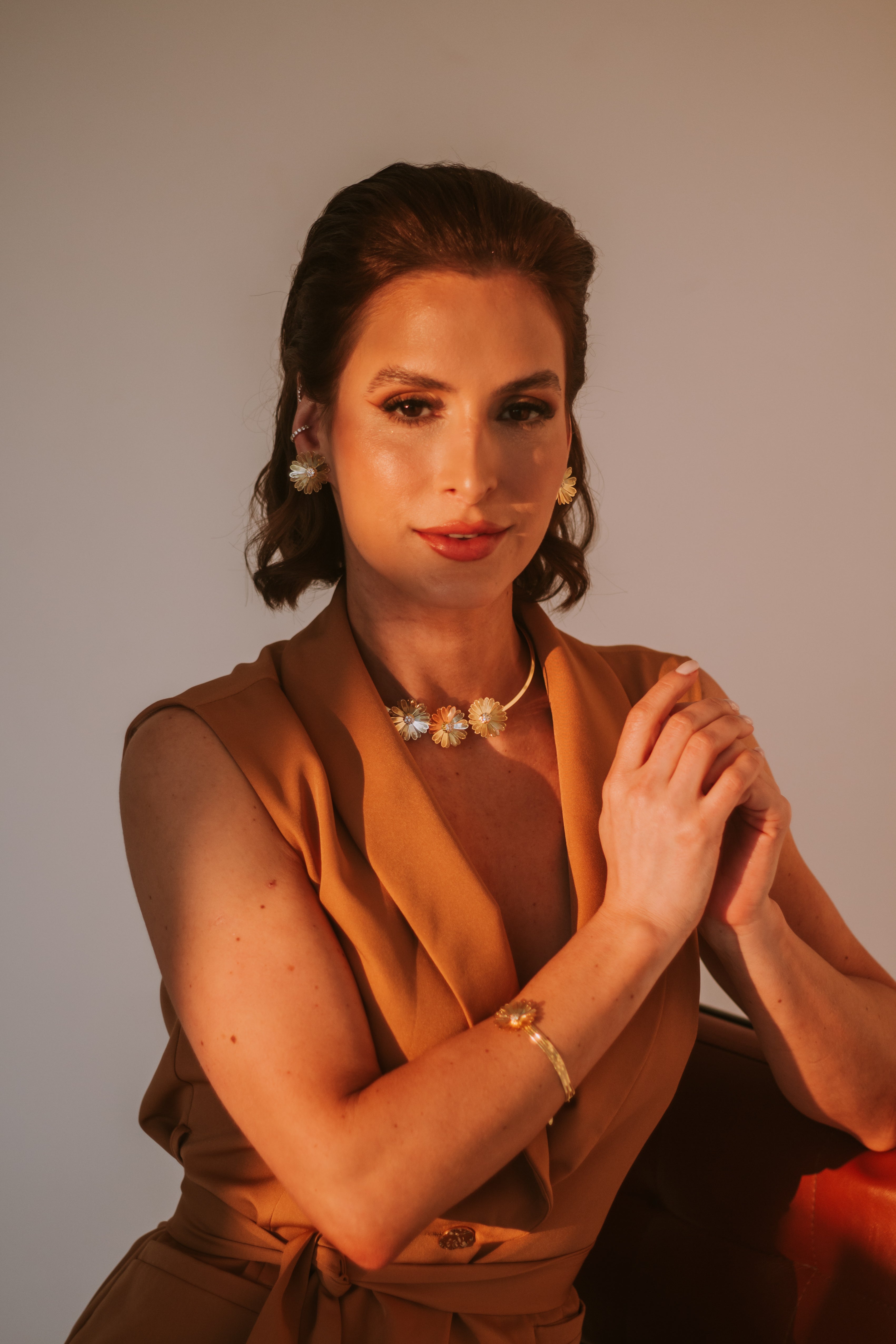 Brinco Floral Pequeno