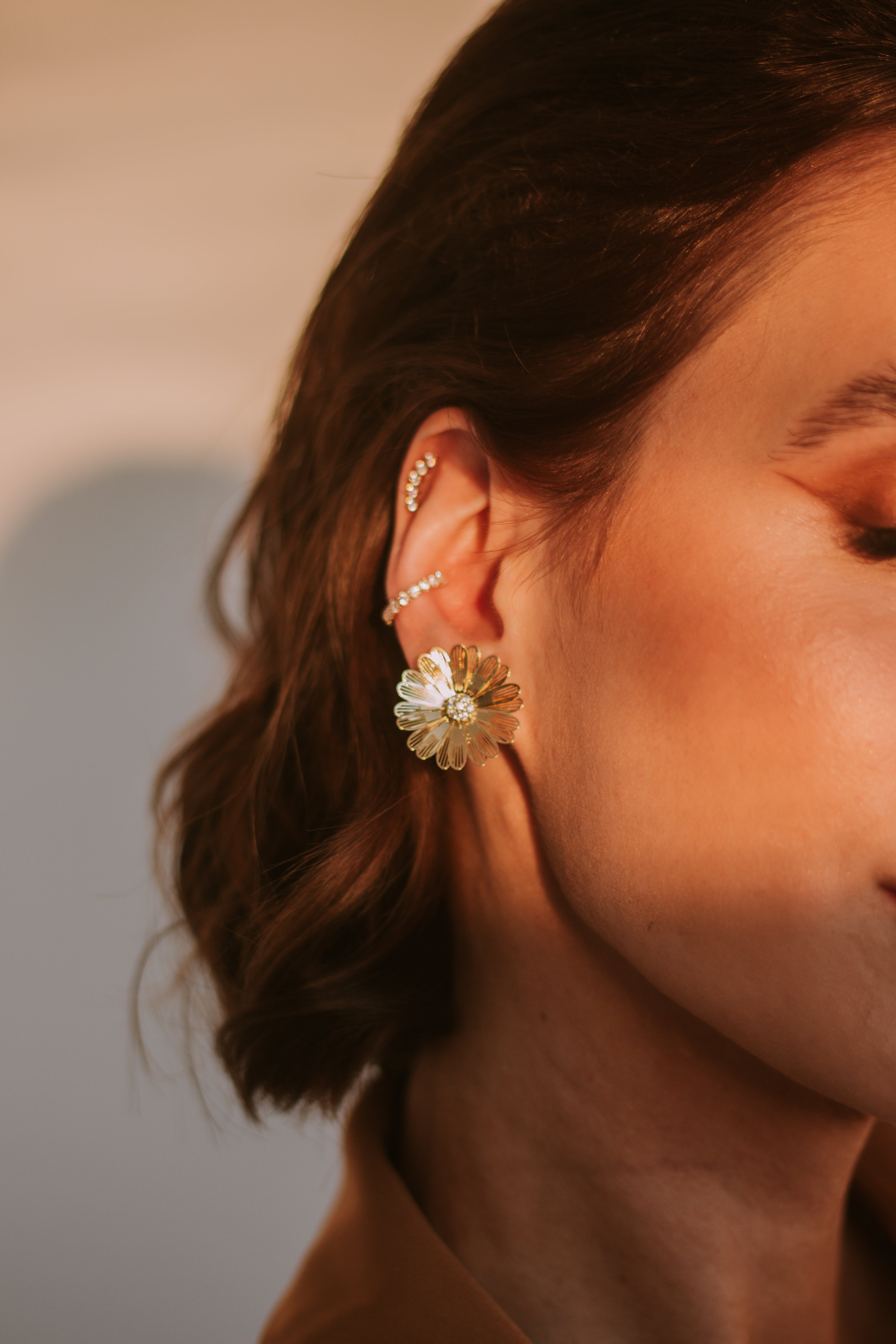 Brinco Floral Pequeno